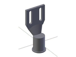 sn04-sensor Klammer hypercubeevolution 3d Drucker Teile sn04-n 3d print model - Mito3D