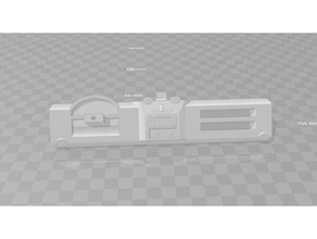 trx4 tablero de instrumentos rc vehículos traxxas 3d print model - Mito3D