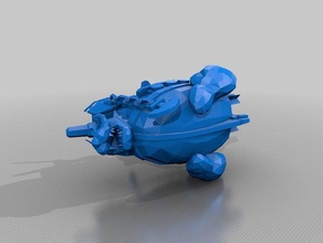 hava gemisi video oyunlar mario nintendo 3d print model - Mito3D