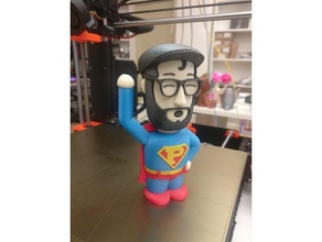 wenig josef prusa Charakter prusaman Menschen held nsfw prusacek superman 3d print model - Mito3D