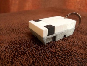 &laquones&raquo console miniaturekeychain accessoires les miniatures mini retrogaming jeu vidéo 3d print model - Mito3D