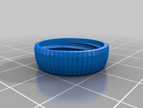 lâmina de serra recipiente aperto da tampa recipientes personalizado 3d print model - Mito3D