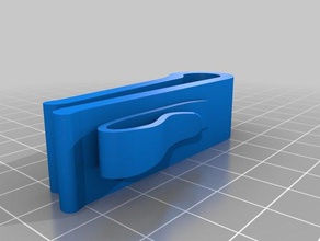 Geld clipwith pocket-clip, Stifthalter 3d drucken 3d print model - Mito3D