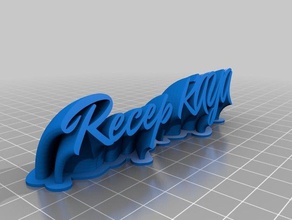 recep office customized 3d print model - Mito3D