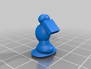 chess knight 3d impresión 3d print model - Mito3D