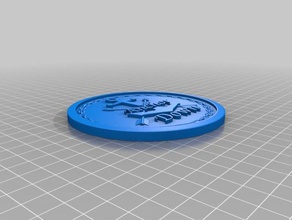 medalha moedas emblemas 3d print model - Mito3D