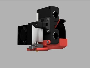 print cooling jeka tms e3d v6 mount printer parts anet a8 e3dv6 hotend fan duct radial 3d print model - Mito3D