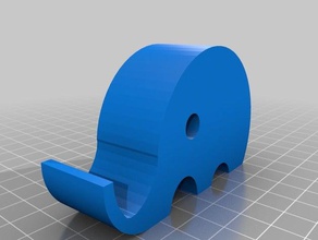 andrea cortes elefante 3d stampa 3d print model - Mito3D
