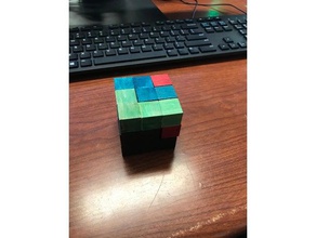 quebra-cabeça cubo 3d impressão 3d print model - Mito3D
