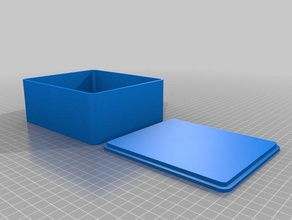 personnalisé tarte à la boîte outil de les titulaires boîtes 3d print model - Mito3D