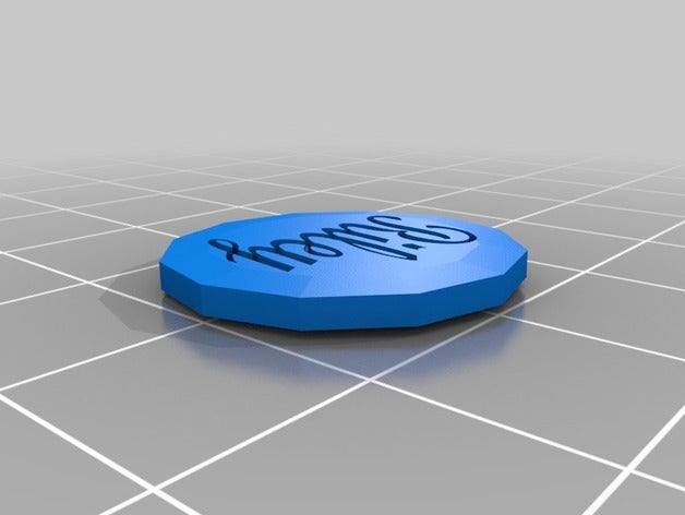 maker coin signs logos 3D print model - Mito3D
