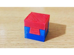 scatola impossibile puzzle 3d print model - Mito3D