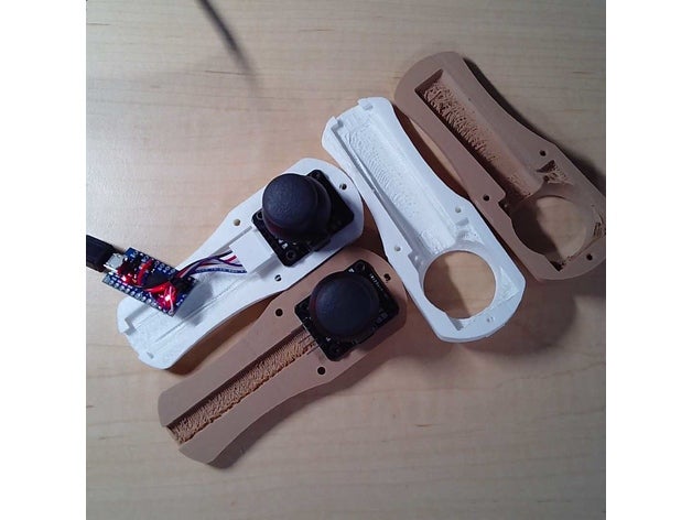 mini joystick Konut Alanı arduino micro pro leonardo video oyunlar 3D print model - Mito3D