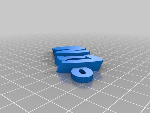 lina Schlüsselanhänger angepasst 3D print model - Mito3D