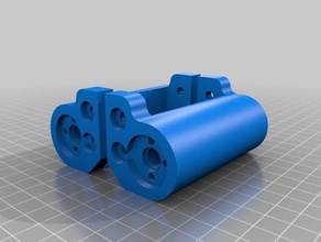 maker ferme pegasus axiz plein soutien 3d de l'imprimante pièces 20x20 makerfarm 12 axe 3d print model - Mito3D