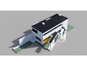 gropius house Gebäude Strukturen bauhuas 3d print model - Mito3D
