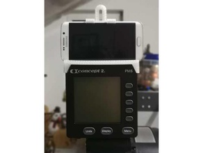 ajustável telefone monte conceito 2 remador esporte ao ar livre huawei iphone celular phonemount remo rowingmachine samsung 3d print model - Mito3D