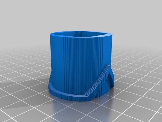 3d slash mjolnir-handle-single-piece other 3D print model - Mito3D