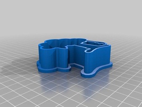 cloud ragazzo cookie cutter aggiornati cucina pranzo 3d print model - Mito3D