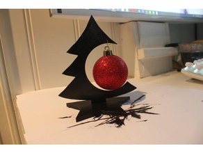 árvore de natal decoração 2018 a livre férias ornamento 3d print model - Mito3D