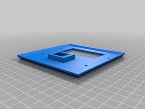 projector plate household customized 3d print model - Mito3D