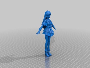 lynn minmay Skulpturen dyrl macross 3d print model - Mito3D