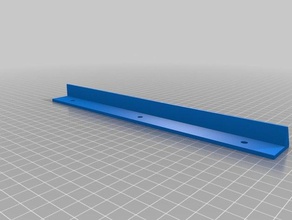 tronxy x5s led bar 3d printing 2020 extrusion mount 3d print model - Mito3D