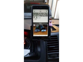 vw t5 etc touch adapter bluetooth --&gt iphone 6 samsung s7 automotive 3d print model - Mito3D