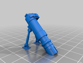 l'envers du sol de mortier modèles kustom 3d print model - Mito3D