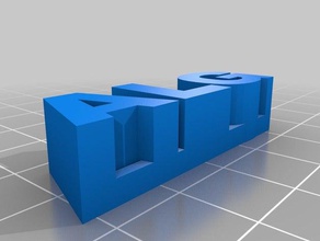 AIG ample heykeller özelleştirilmiş 3d print model - Mito3D