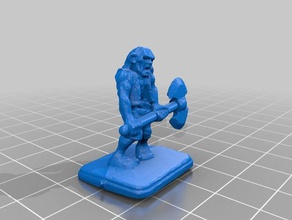 hero quest zombie axe 3d printing 3d print model - Mito3D
