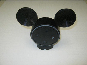 echo punto de ratón decoración alexa 3d print model - Mito3D
