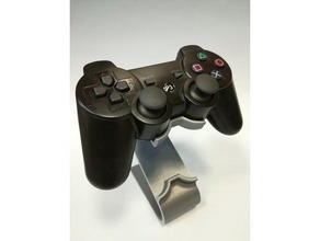 playstation 3 controller stand video games game 3d print model - Mito3D