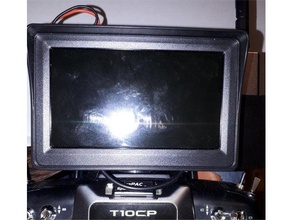 gerçek ekran pil hoder futaba 10 C 35mhz anten rc araçlar 3d print model - Mito3D