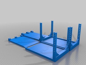 rampa completa complète de la rampe robotique 3d print model - Mito3D