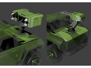 Turm-upgrade-kit vsv jeeps Fahrzeuge 3d print model - Mito3D
