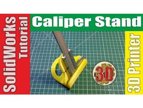 caliper stand tool holders boxes holder 3d print model - Mito3D