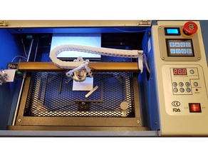 z motorizado cama ajustável k40 chinês laser diy lasercut gravador do smoothieboard z-cama 3d print model - Mito3D