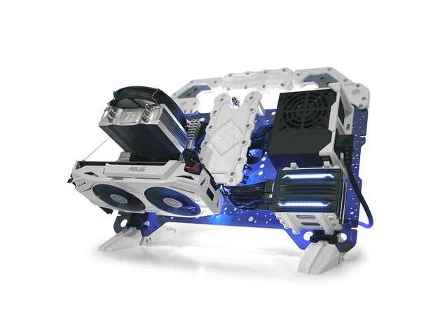alimentation sfx support ordinateur 3D print model - Mito3D