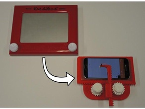 cep telefonu sketcher araçlar etch bir kroki etch-a - iş ortamına uygun olmayan eski yeni 3d print model - Mito3D