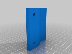 balcony door handle replacement parts spare part 3d print model - Mito3D