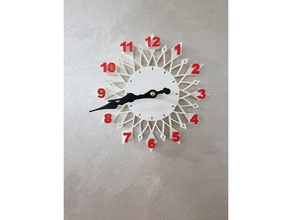 Wand-Uhr diy home decor Haushalt 3d print model - Mito3D