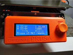 culo grosso prusa mk3 lcd manopola 3d la stampante parti 3d print model - Mito3D