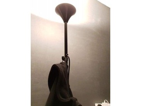 ikea not lamp coat hanger replacement parts 3d print model - Mito3D