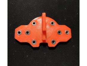 reptile s800 motor mount m3 nuts rc vehicles wing skyshadow 3d print model - Mito3D