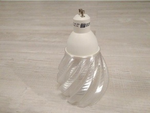ikea tross Lampenschirme gu10 led Dekor Kerze Kunst Dekoration vase 3d print model - Mito3D