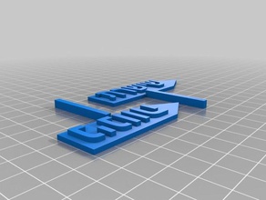 cartello stradale 3d stampa 3d print model - Mito3D
