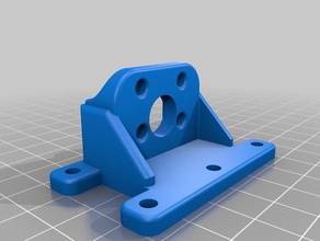 tevo tarantula low-profile modular hot end mount 3d printer parts hotend 3d print model - Mito3D