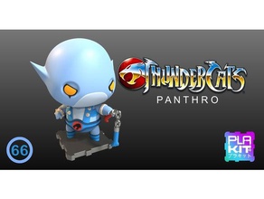 thundercats panthro toys games action figures collectibles collections eye thundera figurines miniatures plakit purakito toymaker 3d print model - Mito3D