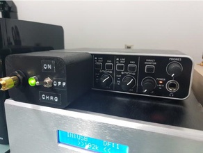 plug-in-power-injector behringer umc202hd diy audio inline - Schnittstelle mic Mikrofon pip plug power Netzteil sound-Karte xlr 3d print model - Mito3D